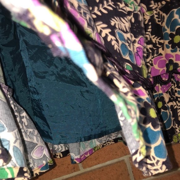 💜ANTHROPOLOGIE💜FEI FLORAL CORD SKIRT💜 - Picture 6 of 7